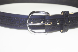 Embossed Blue belt